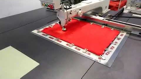 J-4110 CNC INTELLIGENT TEMPLATE TUFTING MACHINE, WORKING AREA 1400 x 900mm