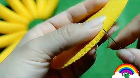 May quả chuối bằng vải nỉ