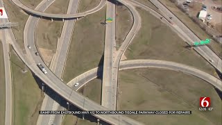 Ramp From Eastbound 412 To Northbound Tisdale Parkway Closed For Repairs