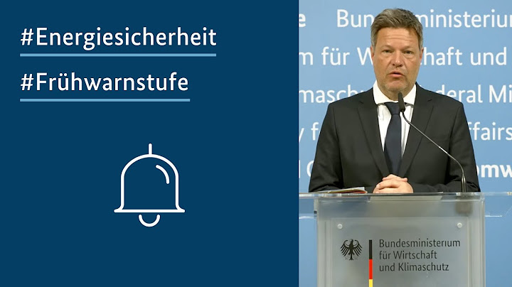 Pressestatement von Bundesminister Robert Habeck