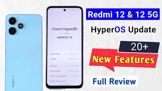 Redmi 12 5g HyperOS & Android 14 Update Full Review | 20+ New Features HyperOS Redmi 12