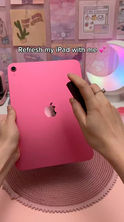 Refresh my iPad with me 💕 aesthetic iPad accessories | paperlike | iPad 11th gen