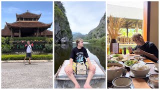 Bông Tím lần đầu đi Ninh Bình: ở resort chanh xả, đi chơi "đầm" trong ngày đầu tiên.