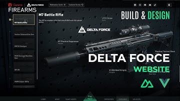 Delta Force Website Clone | Learn Nuxt 3, Vue.js, HTML & CSS Step by Step