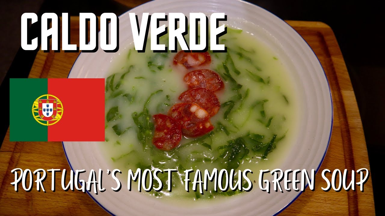 Caldo Verde - Portugal's most FAMOUS delicious SOUP - SUPER EASY