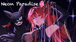Download Lagu Nightcore - Neon Paradise (Lyrics) by KJELL MP3