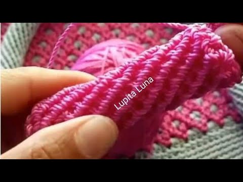 Circular Tejido a Crochet/ La Luna Crochet - YouTube