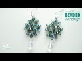 Easy DIY beaded Earrings | How to make beaded Earrings | Tutorial for Beginners