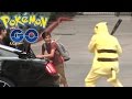 Pokemon Go Pikachu Battle PRANK