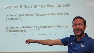 Geom §1-5b: Biconditional Statements