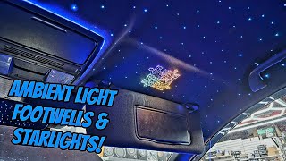 Our Client's Accord Left with a FULL Interior Light Job! (Starlights, Ambient Lights, Footwells)