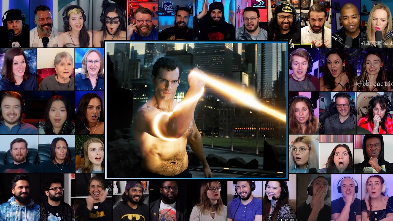 Superman vs Justice League | Zack Snyder's Justice League (2021) Reaction Mashup