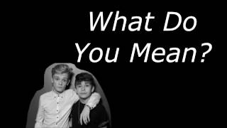 What Do You Mean? - Justin Bieber (Bars and Melody Cover) chords