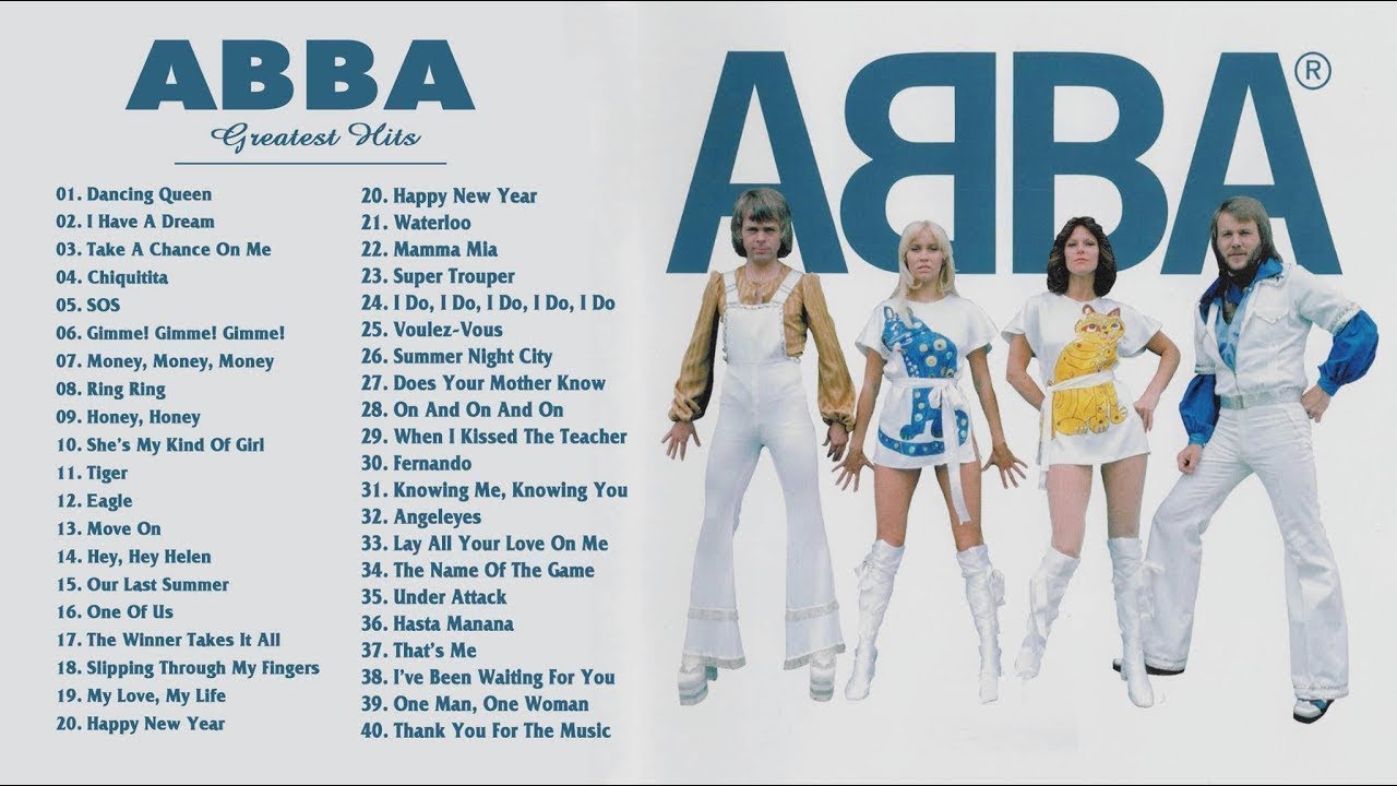 ABBA Greatest Hits Full Album With Lyrics    The Best Of ABBA Nonstop Songs  Playlist 2022
