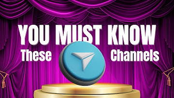 🎬 Top 5 Telegram Channels |  YouTubers & Content Creators Must Know | FREE Editing Materials