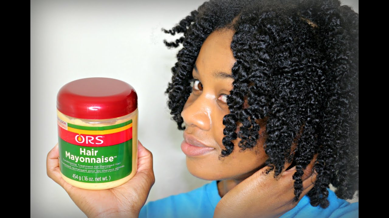 ORS Hair Mayonnaise On Natural Hair YouTube