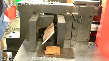 busbar  twisting machine