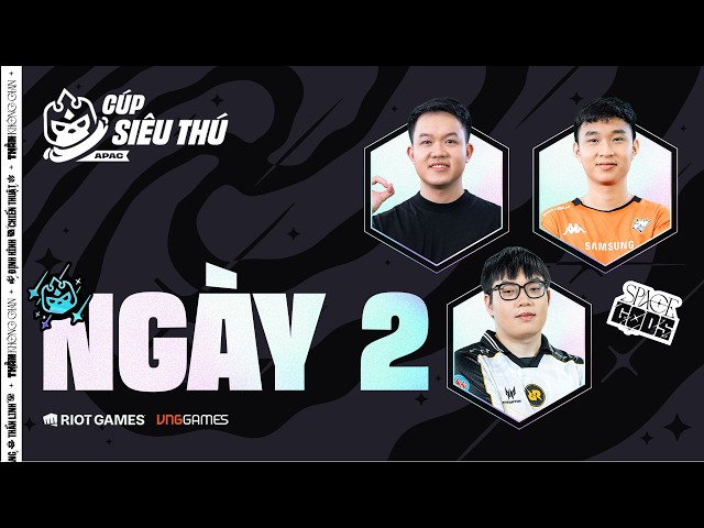 NGÀY 2 – GIẢI ĐẤU NGOẠI HẠNG APAC: CÚP SIÊU THÚ | RRQ YBY1, VP LECHUYEN, BANH XIU PAO | ĐTCL MÙA 17