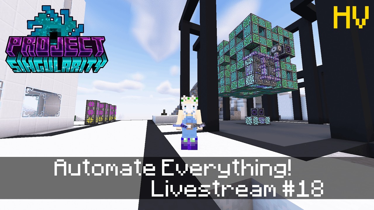Project Singularity Livestream 18 : Automate Everything! - YouTube