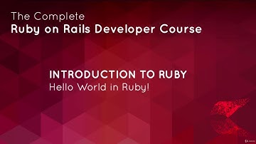 13 Introduction to Ruby | Ruby on Rails Full Course | for Beginners #ruby #rails #coding #web