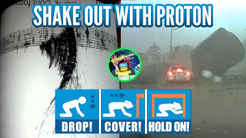 Shakeout With Proton! What to do During an Earthquake