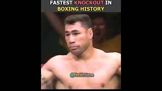 Fastest Knockout In Boxing History