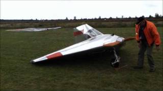 Verhees Delta, a FAST, tiny homebuilt airplane