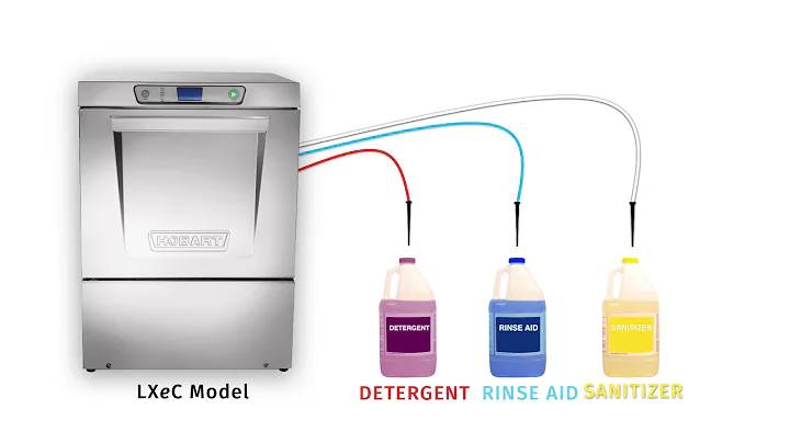 Replacing Chemicals on the Hobart LXe Undercounter Dishmachine