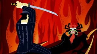 Samurai Jack vs Aku (Jack and the Gangsters)