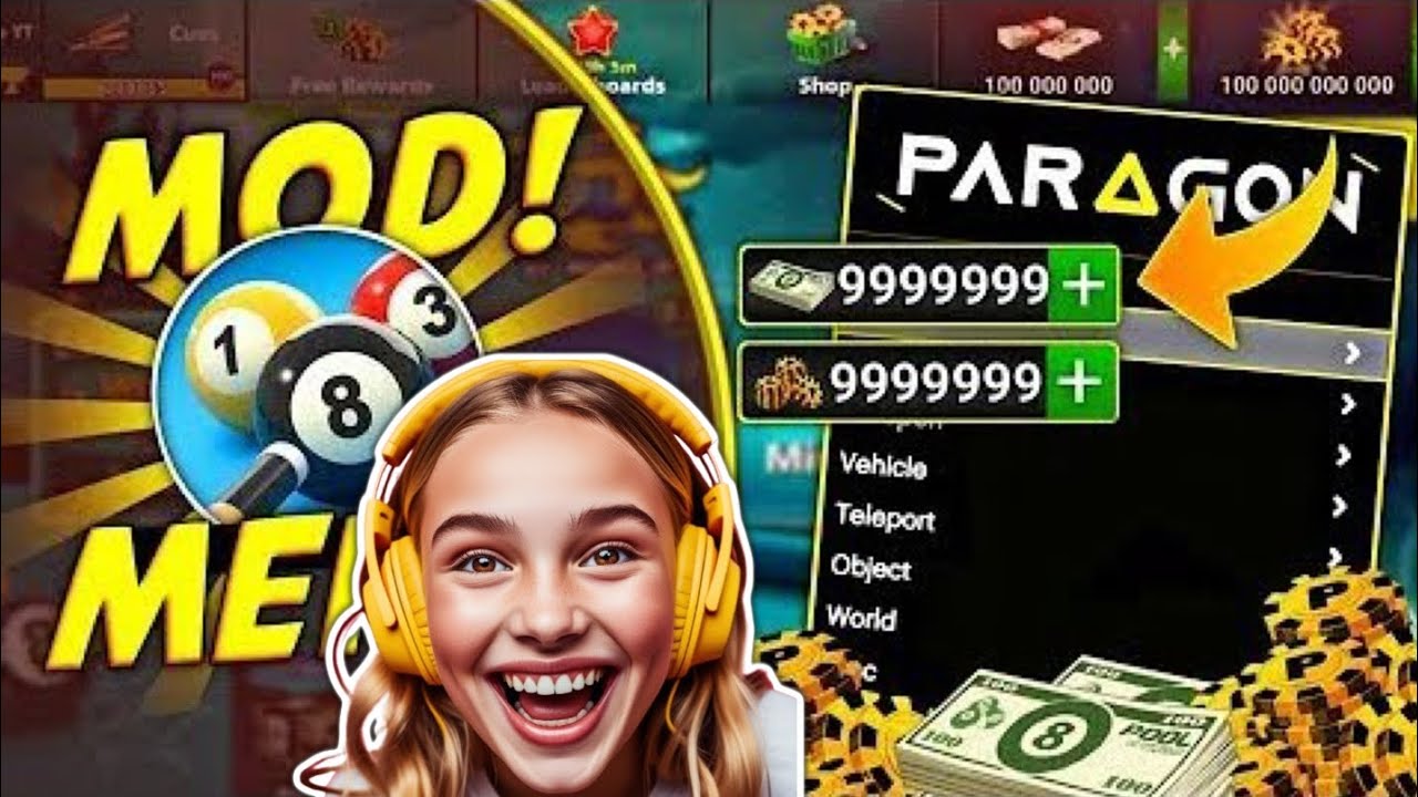 8 BALL POOL MOD MENU 🎱 8 BALL POOL MOD