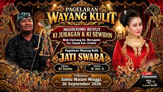🔴 LIVE WAYANG KULIT ' JATI SWARA ' || WARUGEDE - DEPOK - CIREBON || 26 SEPTEMBER 2026 ||