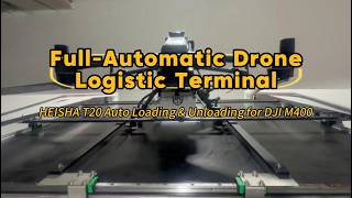 Heisha Auto Loading & Unloading Drone Terminal Cabinet | Fully Compatible with M400 Logistics Drone