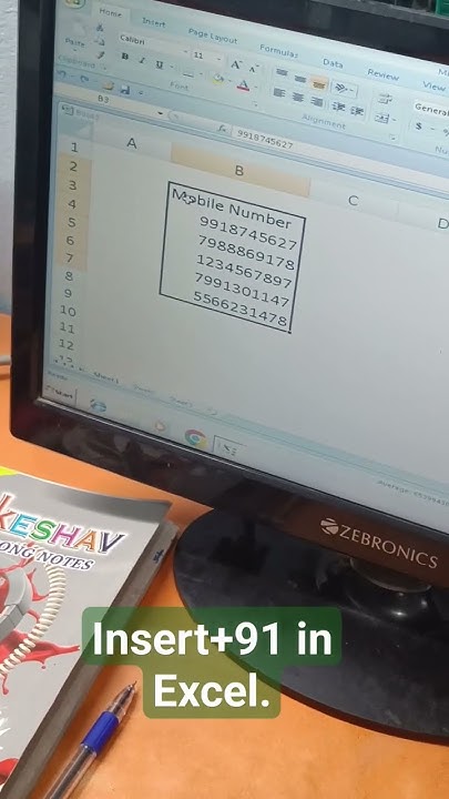 Ms Excel trick+91 Insert. #viralvideo #viral #computerexcel #excel # ...