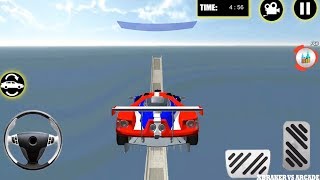 Extreme City GT Racing Car Stunts: American Car Driving Impossible Levels - Android GamePlay HD screenshot 4