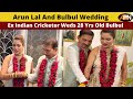 Ex Indian Cricketer And Current Bengal  Coach Arun Lal Marries A 28 Yr Old Bulbul Saha In Kolkata