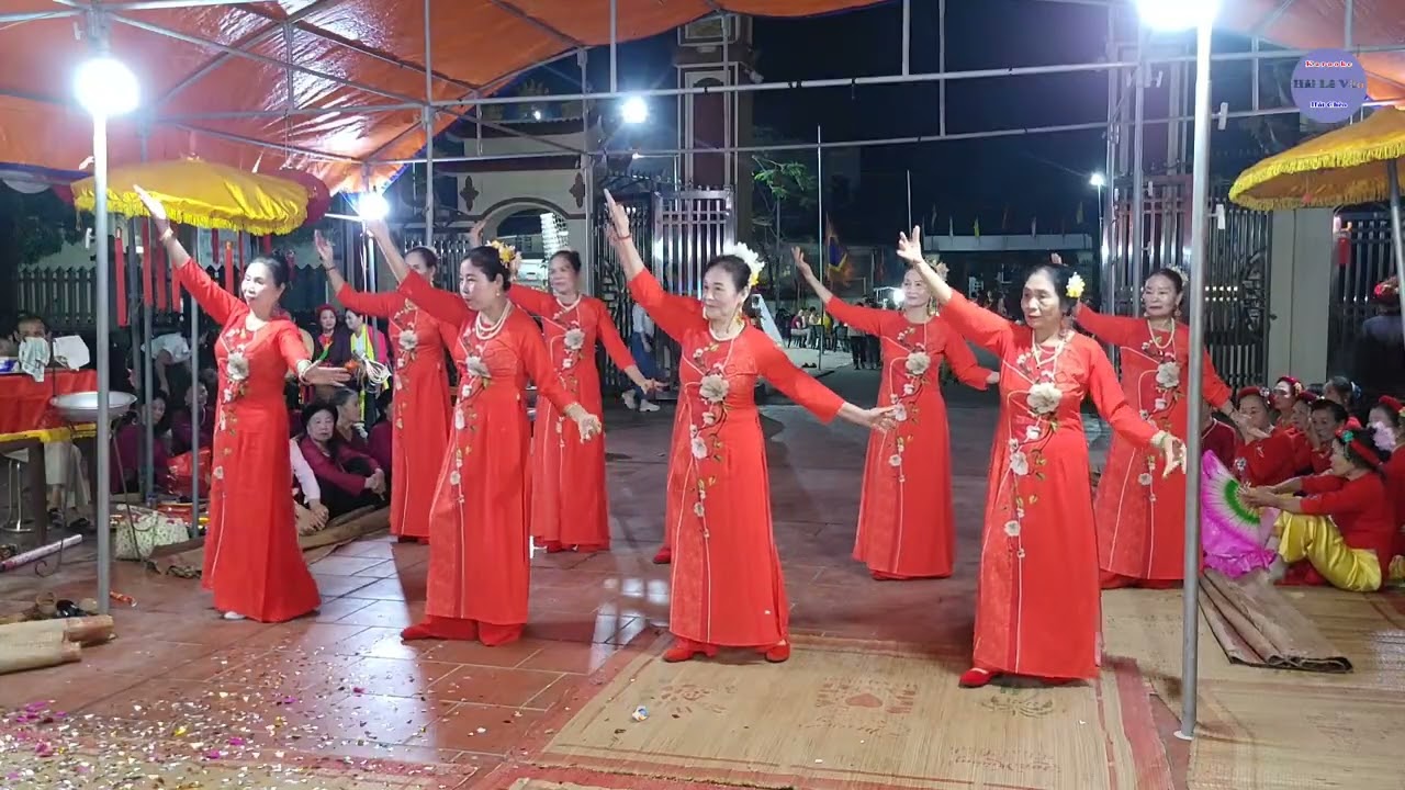 Múa Hát Chèo: Bài Ca Đất Nước Mừng Xuân _ CLB NCT Thôn Hạ Chuế. Vĩnh An. Phú Thọ