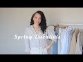 SPRING ESSENTIALS FOR A CHIC & CLASSIC WARDROBE