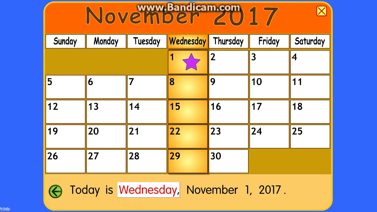 starfall calendar may 2017