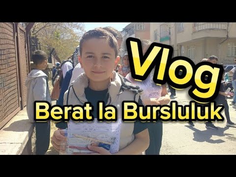 Bursluluk Sınavı Bir Günlük VLOG Beratın Sınavı Nasıl Geçti #bursluluksınavı