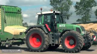 [Uncut Sound]: FENDT 926 VARIO mit KRONE ZX Tridem und FENDT 720 VARIO auf dem Silo