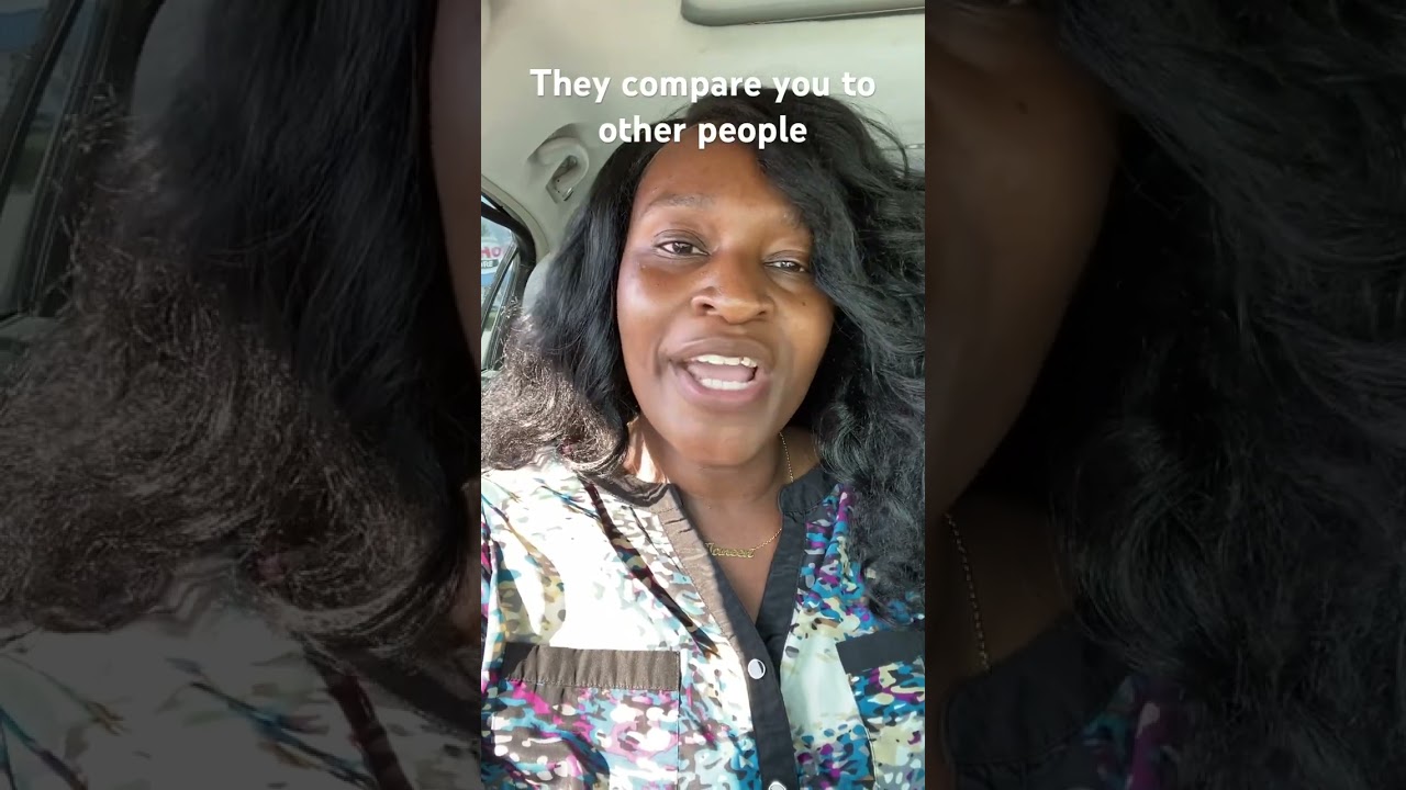 They compare you to other people 