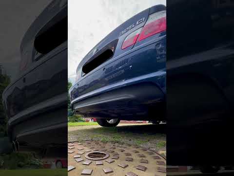 BMW E46 325Ci Jetex Exhaust System #shorts #bmw #bmwe46