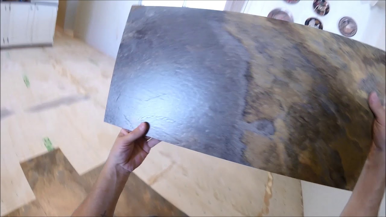 LUXURY VINYL TILE INSTALL YouTube