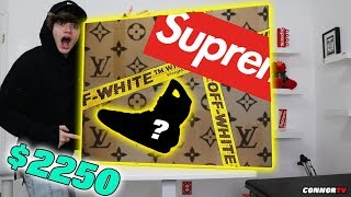 $2,250 Hypebeast Mystery Box! Nike Mag Off White Supreme LV