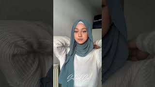 Trying out viral hijab style Must try! #hijabstyle #viralhijab #viral  #hijabtutorial  #ramadan