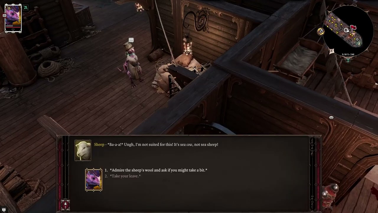 Let's Play Divinity: Original Sin 2 BLIND - Ep. 3 - Getting To Know The Inhabitants Of The Ship...