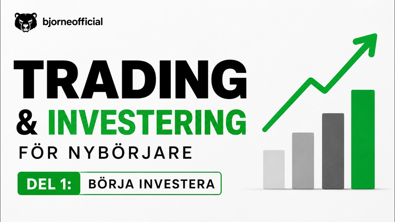 Abtl Investering Trading och Investering för nybörjare | Del 1: Börja investera - YouTube