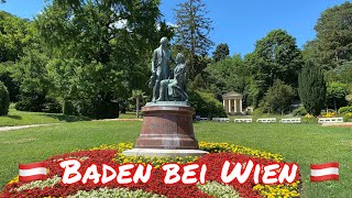 A beautiful summer day in historic Baden bei Wien 🇦🇹