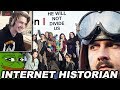 xQc Reacts to Internet Historian | He Will Not Divide Us