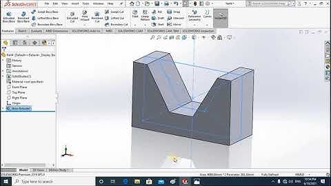 SolidWorks Tutorial for beginners | CAD/CAM Part drawing Exercise 12